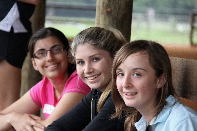 Zarah, Chelsea and Emma-Jane Zarah, Chelsea and Emma-Jane