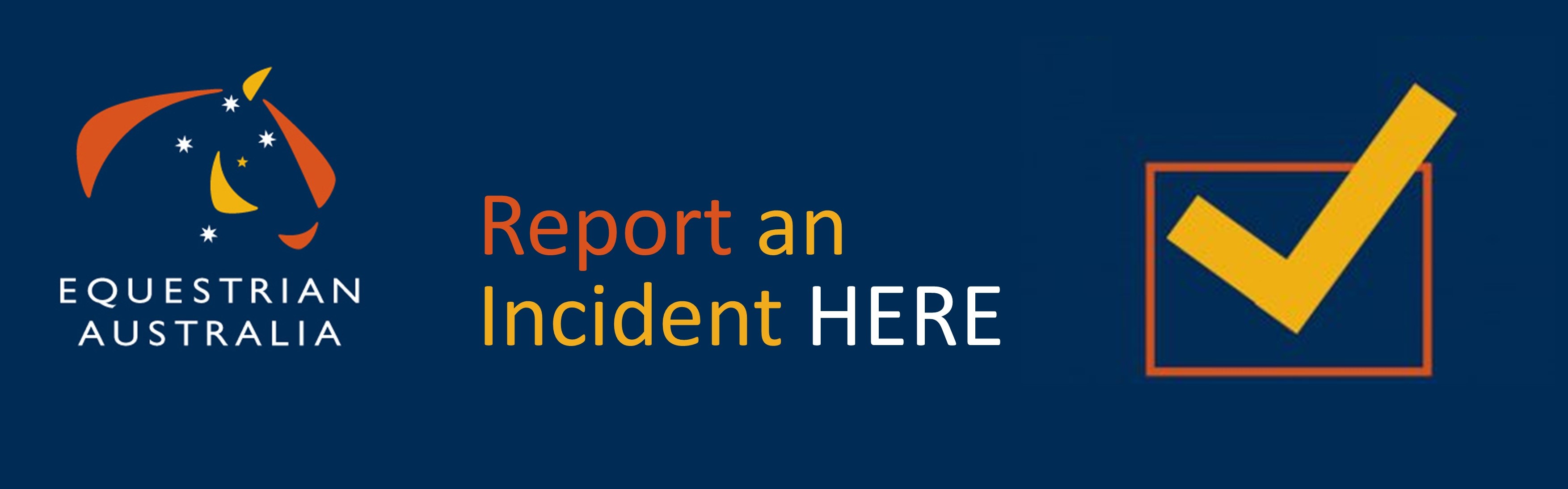 Report an Incident Here